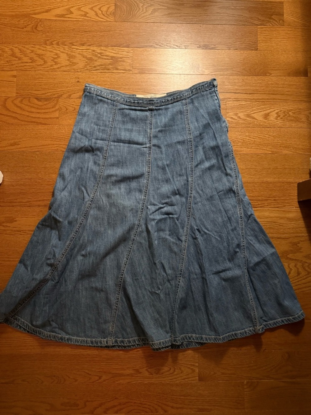 Vintage GAP Denim A-Line Panel Skirt